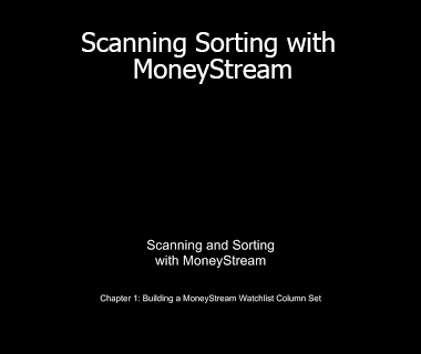 Peter Worden - Scanning Sorting with MoneyStream