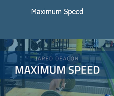 Jared Deacon - Maximum Speed