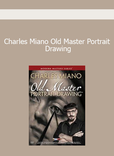 Charles Miano Old Master Portrait Drawing