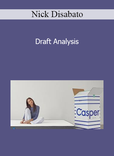Nick Disabato - Draft Analysis