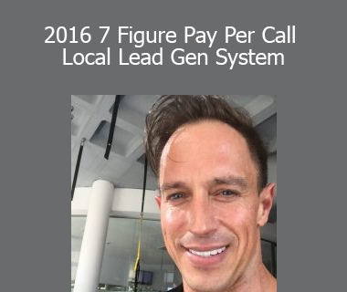 Chris Winters - 2016 7 Figure Pay Per Call Local Lead Gen System