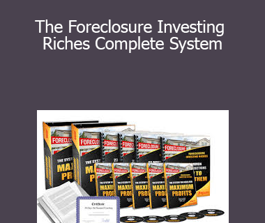 David Lindahl - The Foreclosure Investing Riches Complete System