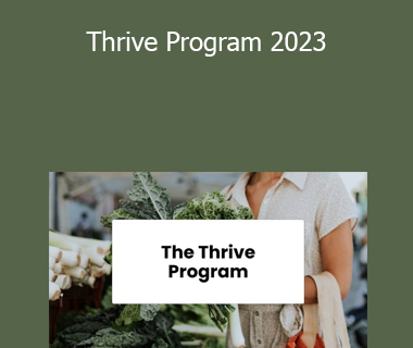 Jamie Jones - Thrive Program 2023