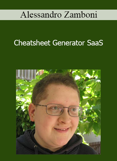 Alessandro Zamboni - Cheatsheet Generator SaaS