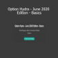 Rajandran R - Option Hydra - June 2020 Edition - Basics